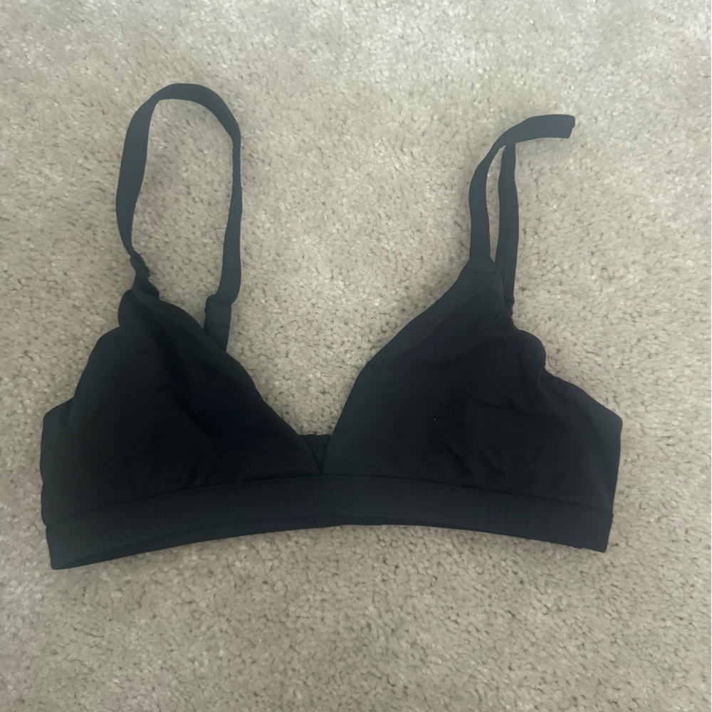 SKIMS Classic Black Bralette